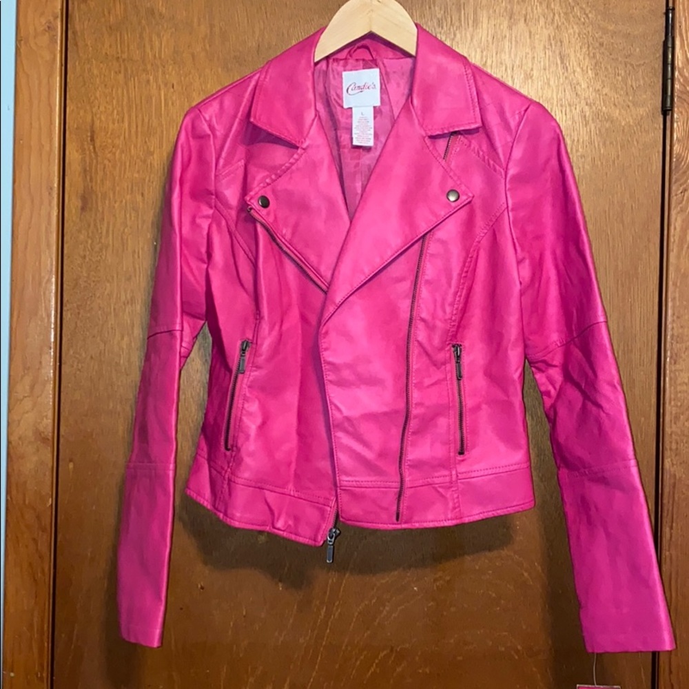 Candies leather jacket